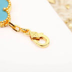 [Dream]New  CLOVER 5 MOTIF TURQUOISE BRACELET COLLECTION