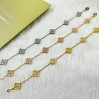 [Dream]New CLOVER 6 MOTIF DIAMOND BRACELET