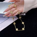 ¡®Dream¡¯CLOVER 10 MOTIFS LASER NECKLACE
