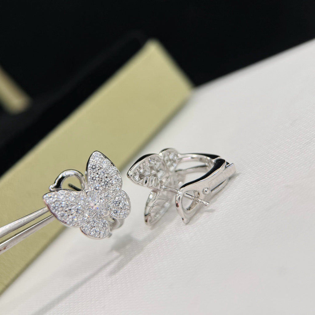 ¡®Dream¡¯BUTTERFLY ALL DIAMOND EARRINGS