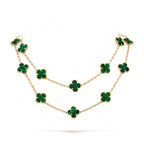 „Dream“CLOVER 20 MOTIVE MALACHIT GOLD