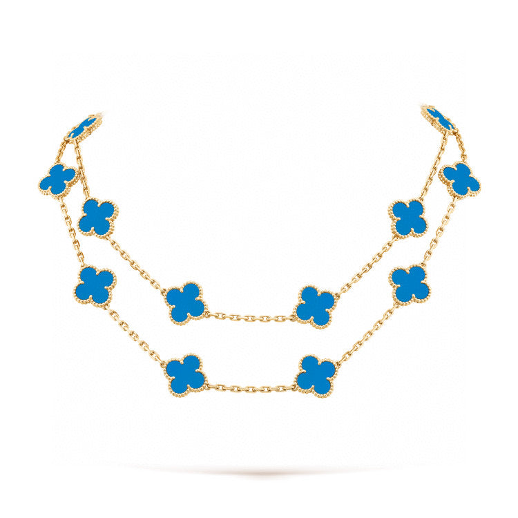 'Dream'CLOVER 20 MOTIFS TÜRKIS GOLD