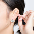 ¡®Dream¡¯LOOP EARRINGS FULL MOTIF DIAMOND 16MM
