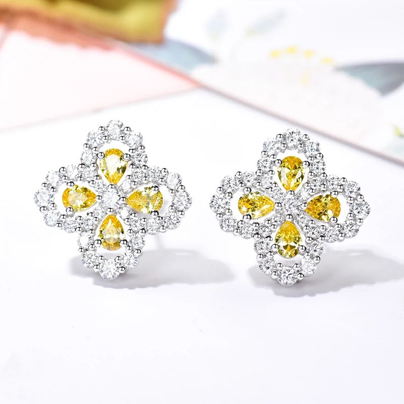 ¡®Dream¡¯LOOP EARRINGS FULL MOTIF DIAMOND 16MM