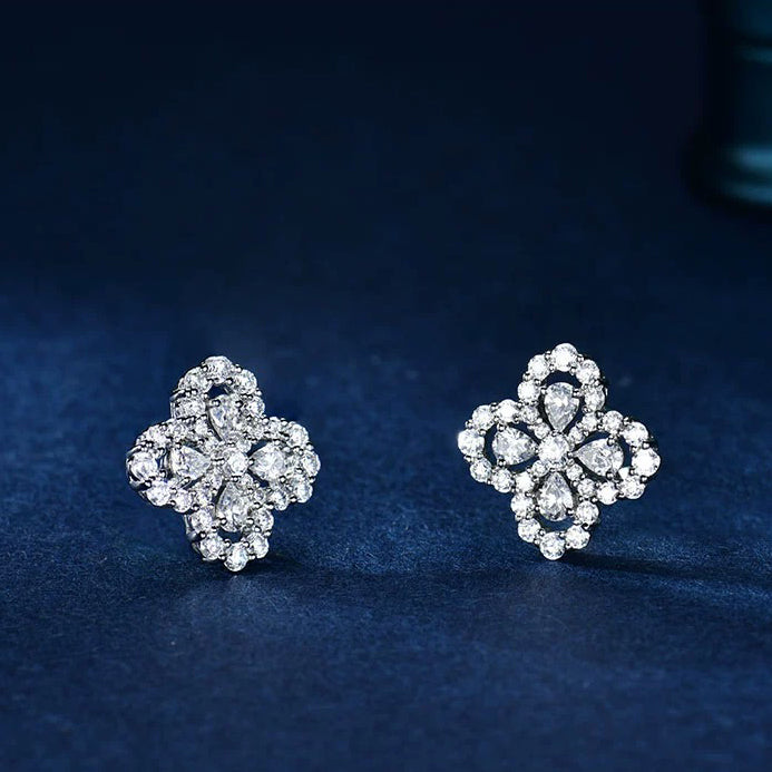 ¡®Dream¡¯LOOP EARRINGS FULL MOTIF DIAMOND 16MM