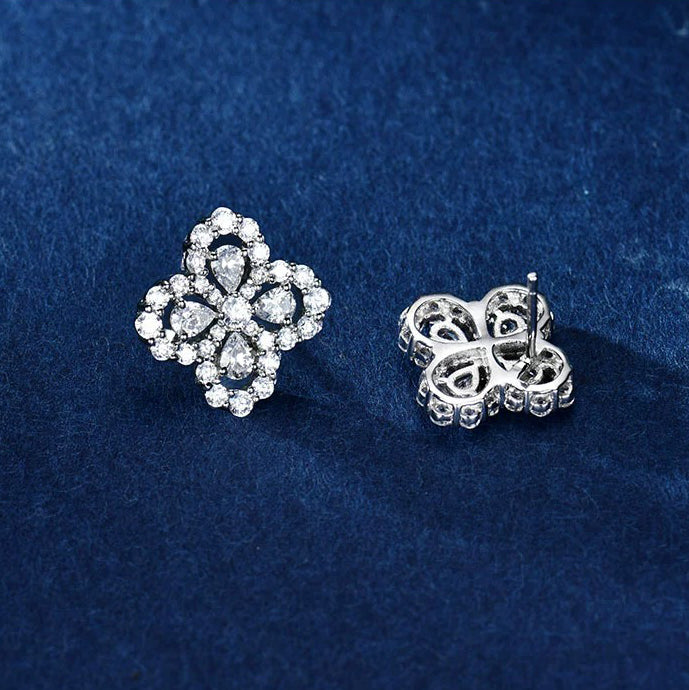 ¡®Dream¡¯LOOP EARRINGS FULL MOTIF DIAMOND 16MM