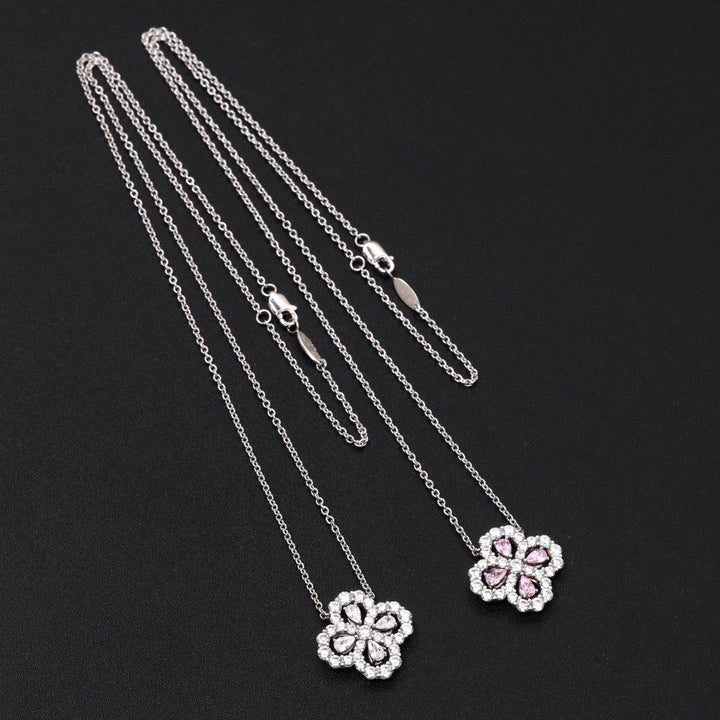 ¡®Dream¡¯LOOP NECKLACE FULL MOTIF DIAMOND 16MM MULTIPLE COLORS