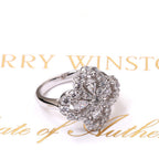 ¡®Dream¡¯LOOP RING FULL MOTIF DIAMOND 16MM SILVE