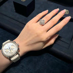 ¡®Dream¡¯LOOP RING FULL MOTIF DIAMOND 16MM SILVE