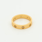 „Dream“LOVE RING 3.6MM 8 DIAMANTEN