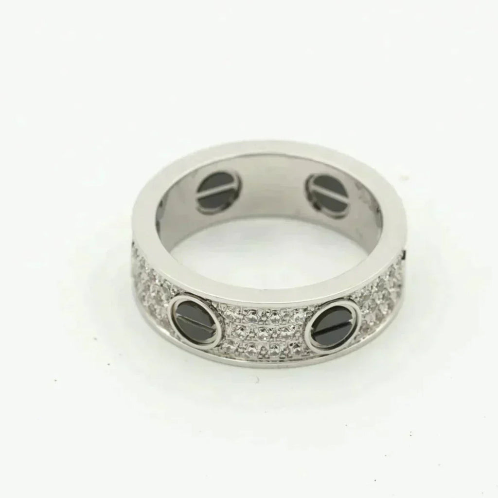¡®Dream¡¯LOVE RING 5.5MM DIAMANTEN BESETZT KERAMIK