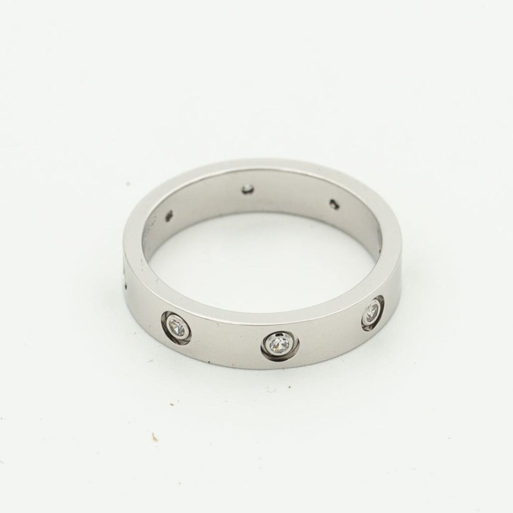 „Dream“LOVE RING 3.6MM 8 DIAMANTEN