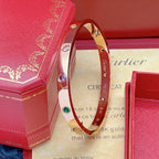 [Dream JURI]2026 RAINBOW LOVE BRACELET 6.1MM  10 DIAMONDS