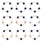 [Dream]New CLOVER 5 MOTIF LAPIS LAZULI BRACELET COLLECTION
