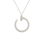 ¡®Dream¡¯JUSTE NECKLACE SILVER DIAMONDS