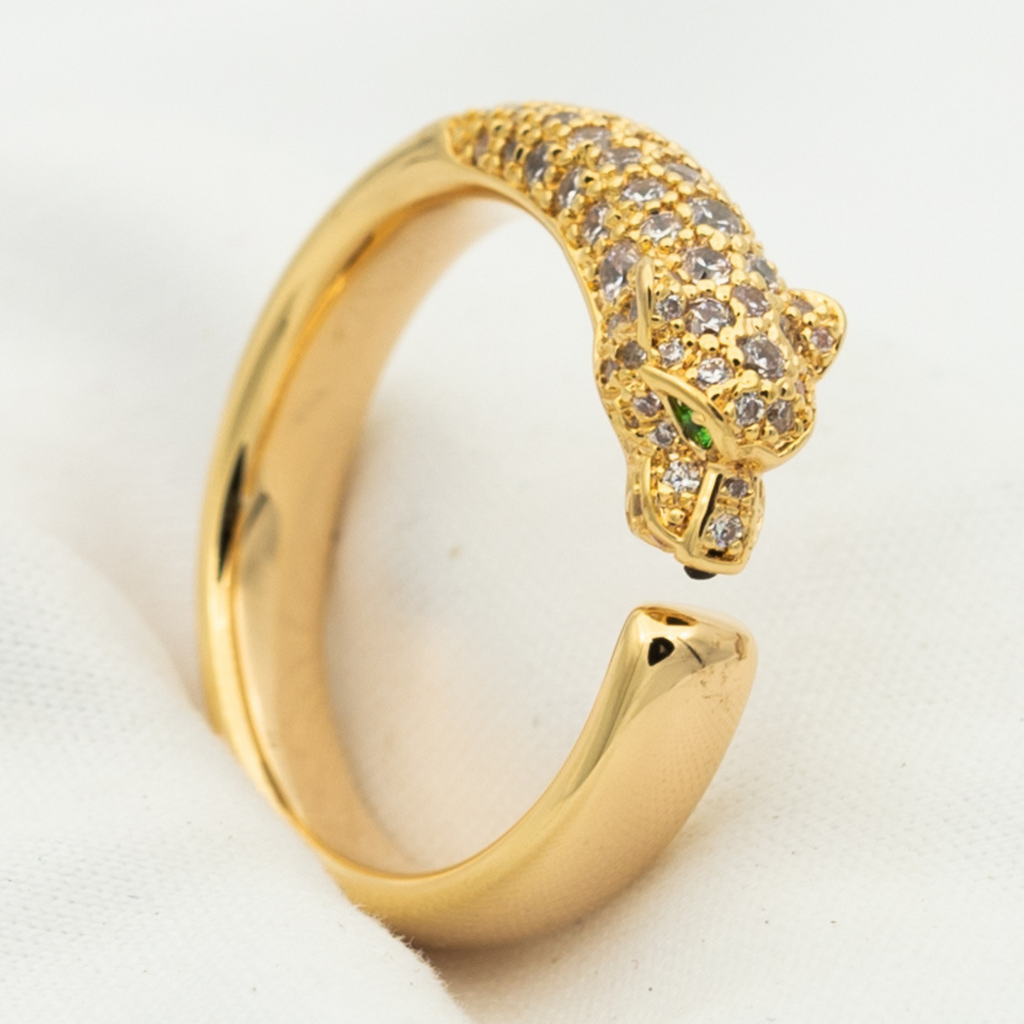 „Dream“-Pantherring, Diamant, 7,3 mm