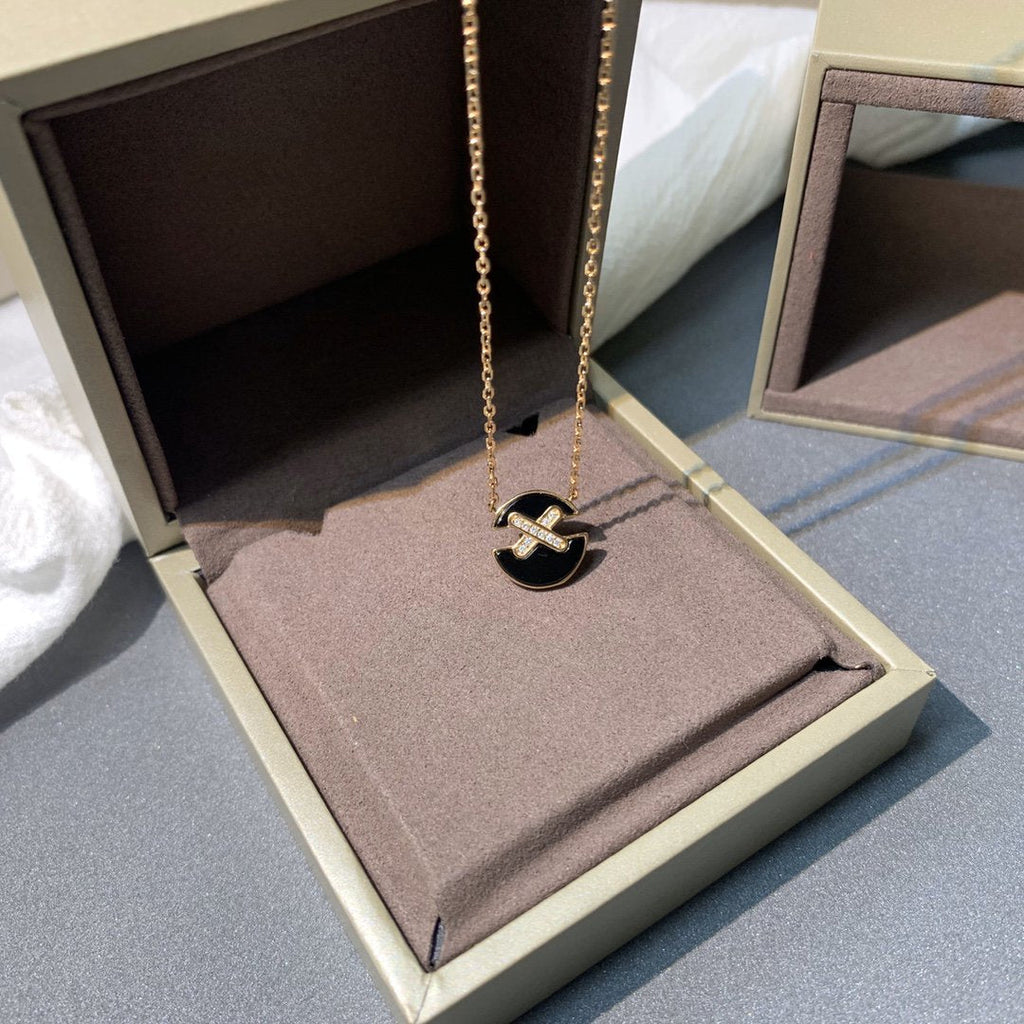 ¡®Dream¡¯JEUX DE PINK GOLD DIAMOND NECKLACE