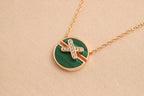 ¡®Dream¡¯JEUX DE ROSE GOLD DIAMOND NECKLACE