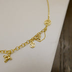 ¡®Dream¡¯BLOOMING SUPPLE NECKLACE BRASS