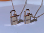 ¡®Dream¡¯HM ADVANCED NICHE LOCK HEAD NECKLACE DIAMONDS
