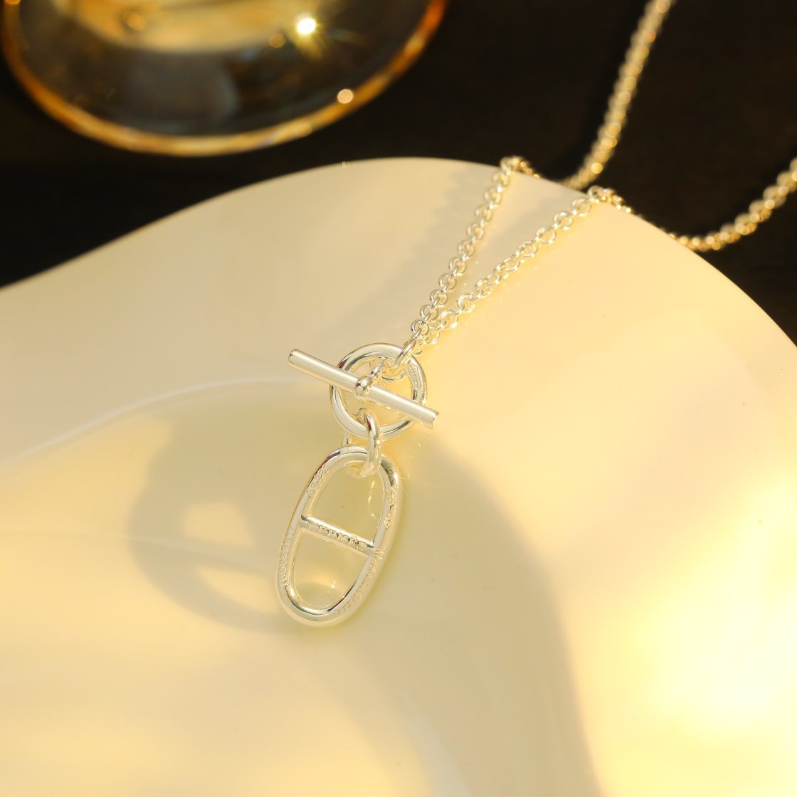 ¡®Dream¡¯HM CHAINE D'ANCRE PENDANT NECKLACE STERLING SILVER