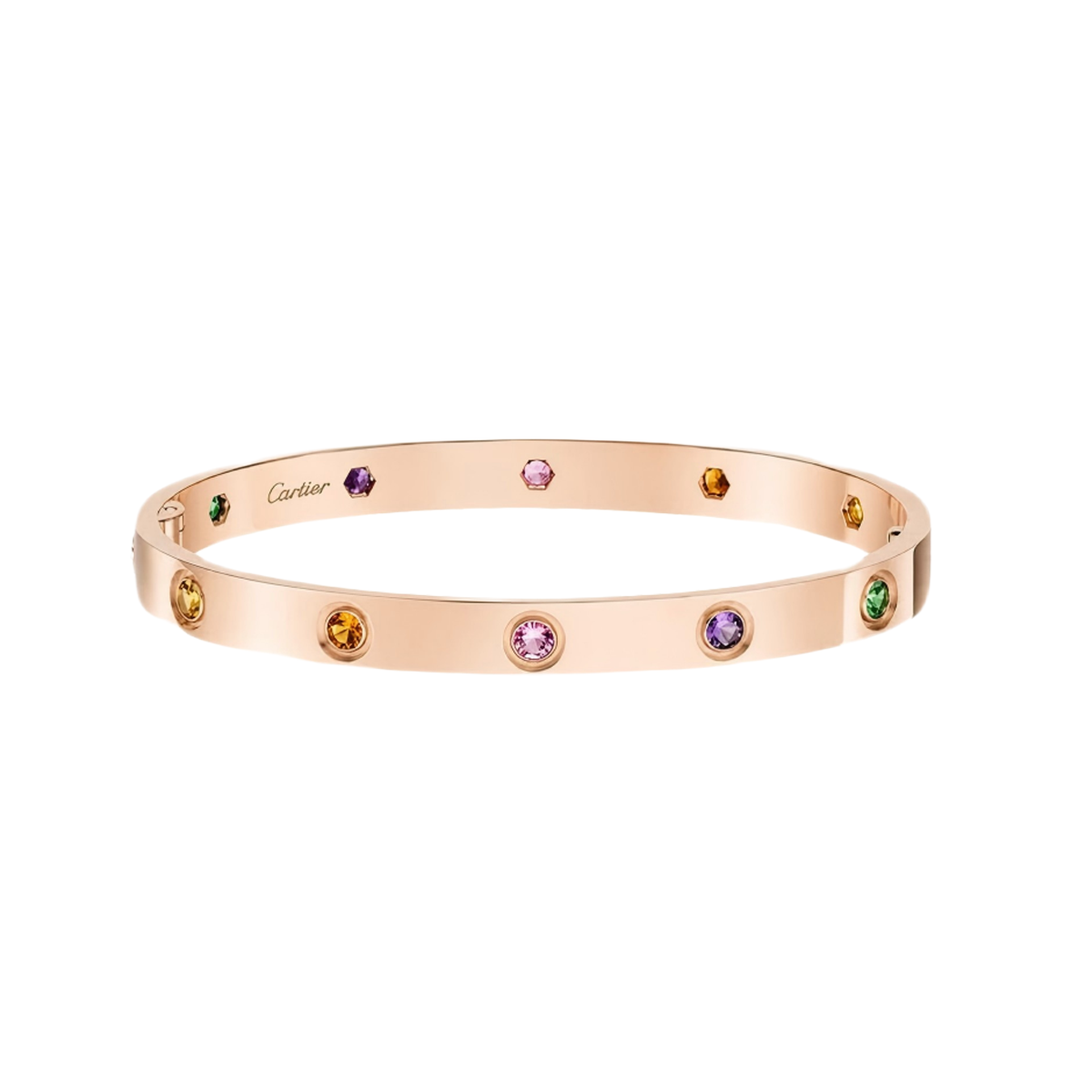 [Dream JURI]2026 RAINBOW LOVE BRACELET 6.1MM  10 DIAMONDS