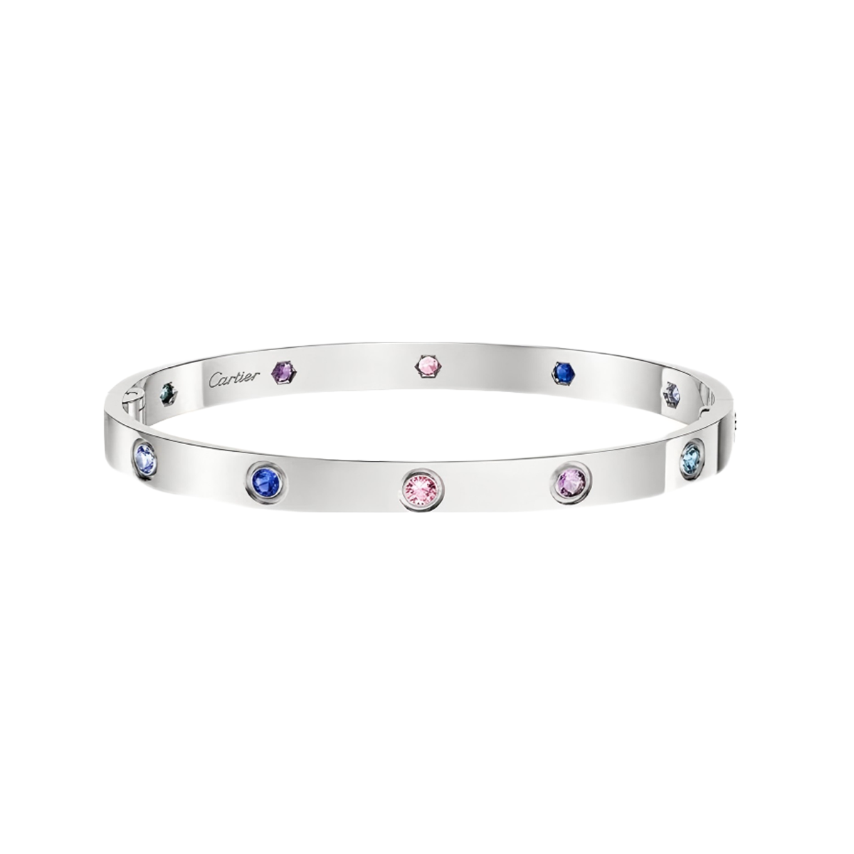 [Dream JURI]2026 RAINBOW LOVE BRACELET 6.1MM  10 DIAMONDS