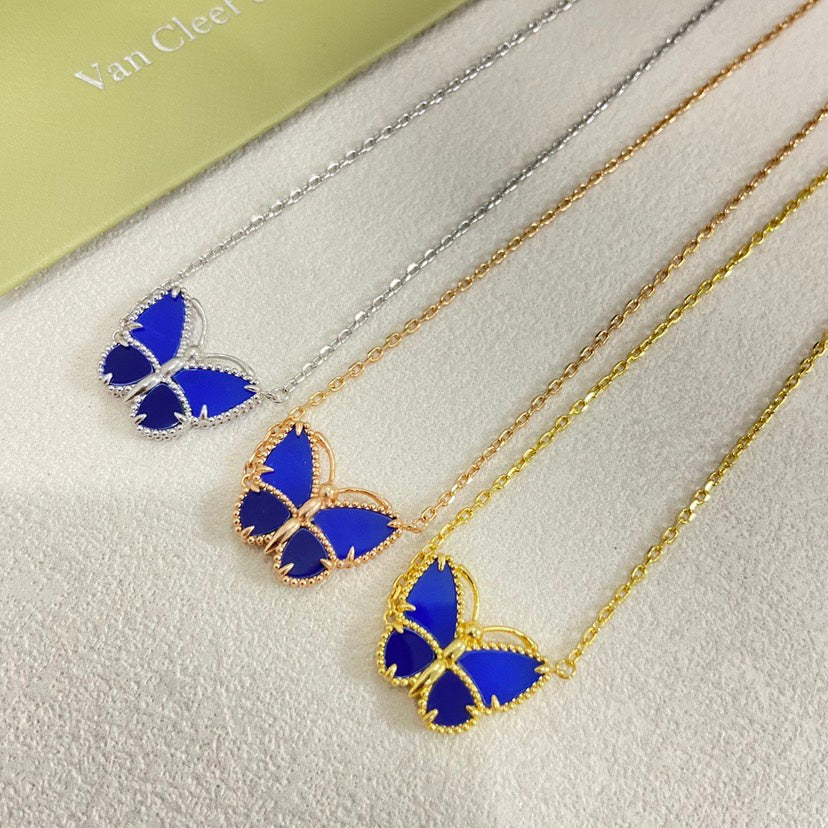 [Dream JURI] 2026 NEW LUCKY BUTTERFLY 1 MOTIFS NECKLACE