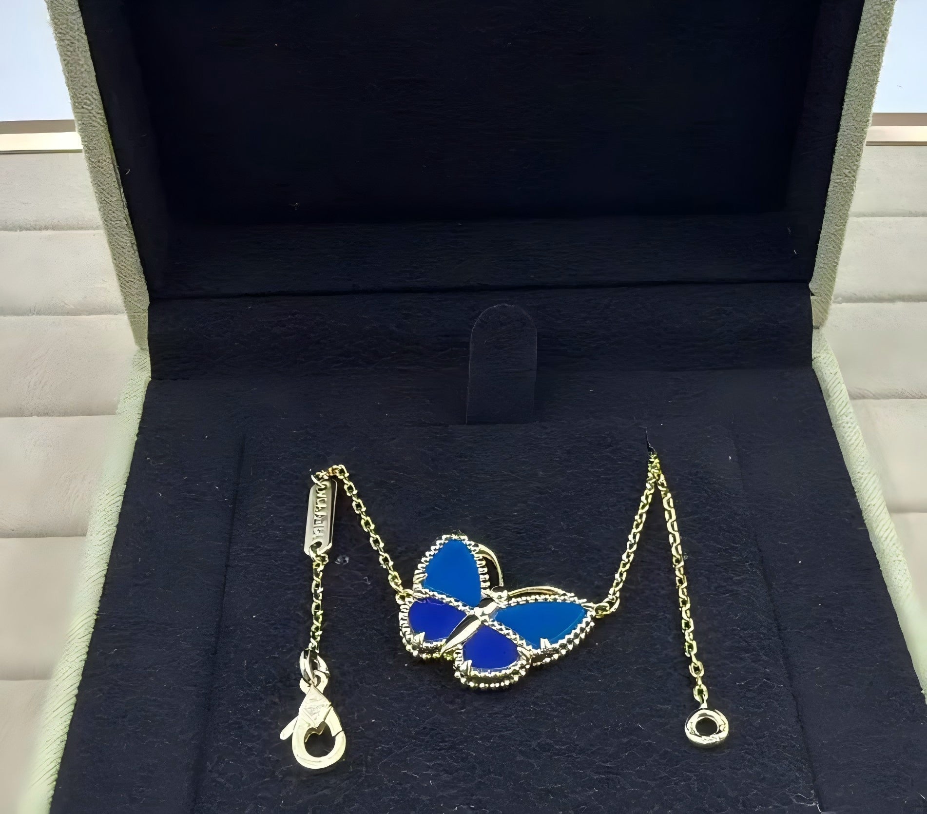 [Dream JURI] 2026 NEW LUCKY BUTTERFLY 1 MOTIFS NECKLACE