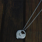¡®Dream¡¯AMULETTE SILVER FULL DIAMOND NECKLACE