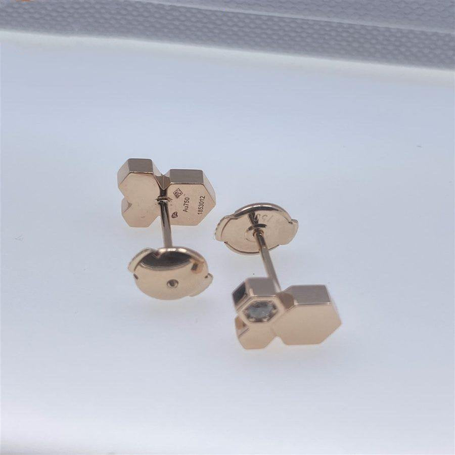 ¡®Dream¡¯BEE LOVE PINK GOLD DIAMOND EARRINGS