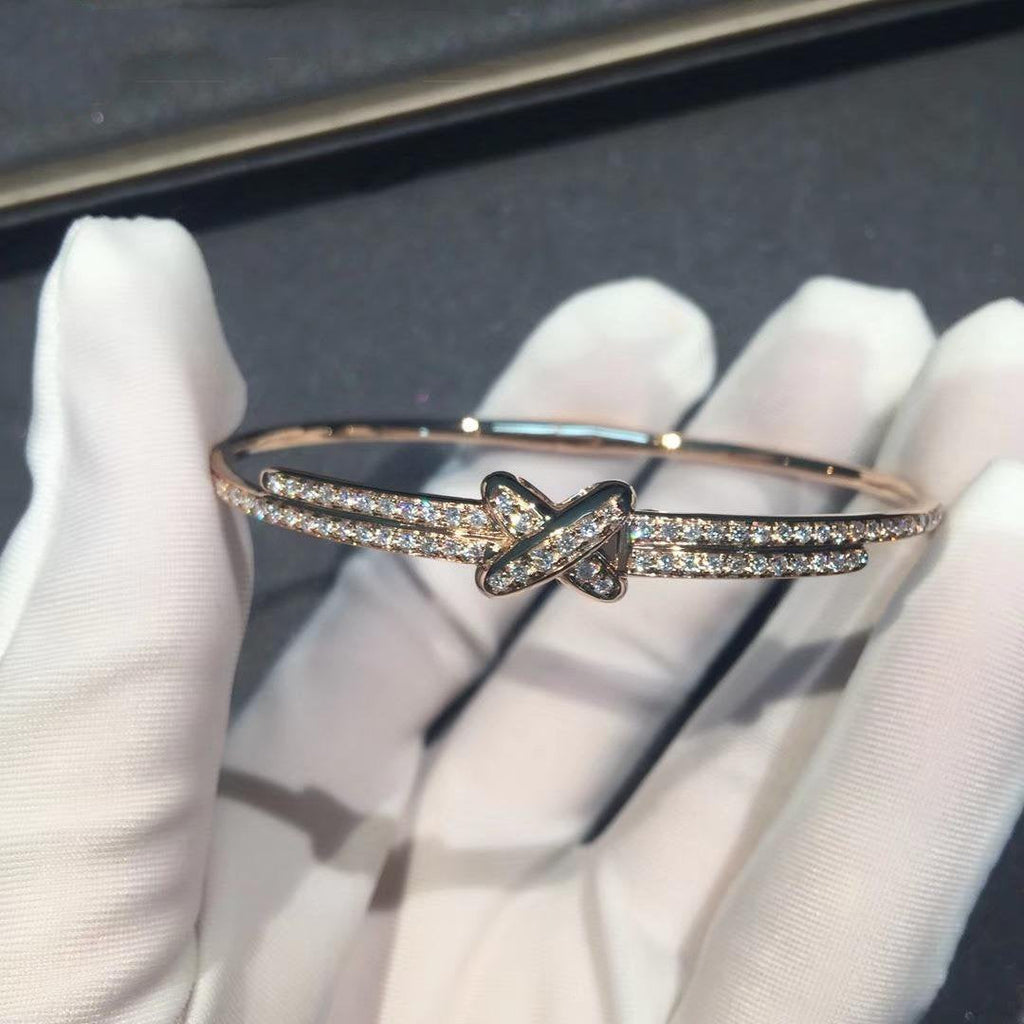 ¡®Dream¡¯JEUX DE BRACELET DIAMONDS PINK GOLD