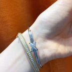 Armband-Set „Dream“ aus Silber und Diamanten
