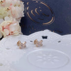 ¡®Dream¡¯JEUX DE PINK GOLD DIAMOND EARRINGS