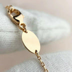 ¡®Dream¡¯ JEUX DE BRACELET MALACHIT ROSÉGOLD DIAMANTEN