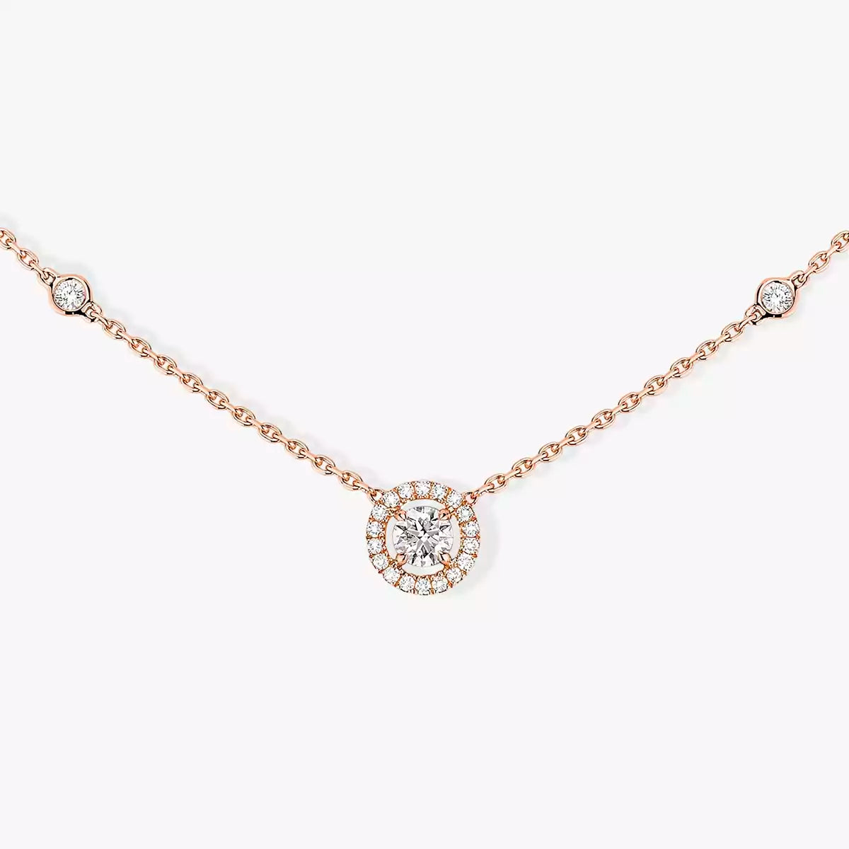 [Dream ]Diamond Necklace 0,20ct Brilliant Shape Joy