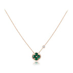 ¡®Dream¡¯SUN PEDANT PINK GOLD 1 DIAMOND NECKLACE