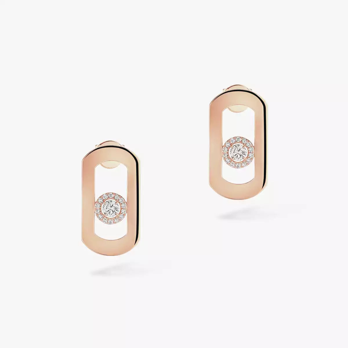 [Dream ]So Move Diamond Earrings in Yellow Gold