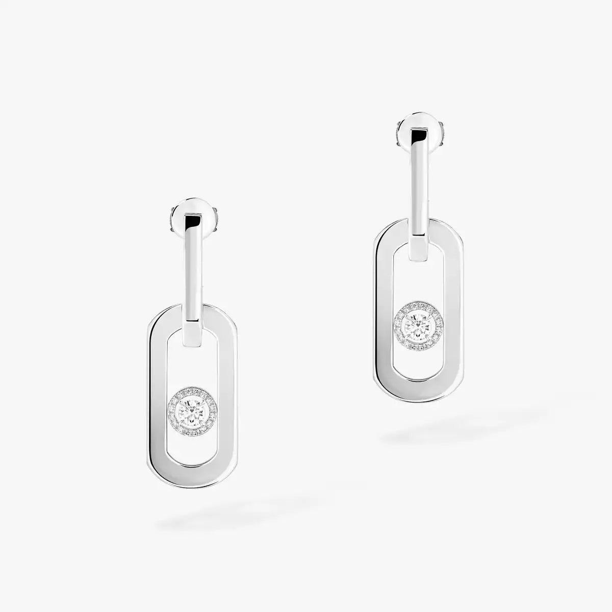 [Dream ] So Move XL Diamond Hoop Earring