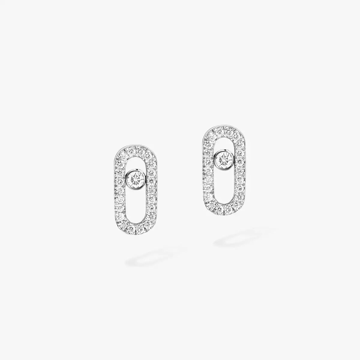 [Dream ]Move Uno Diamond Earrings