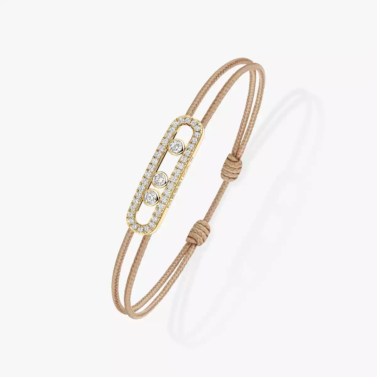[Dream ]Messika Care(s) pink cord pav茅 bracelet