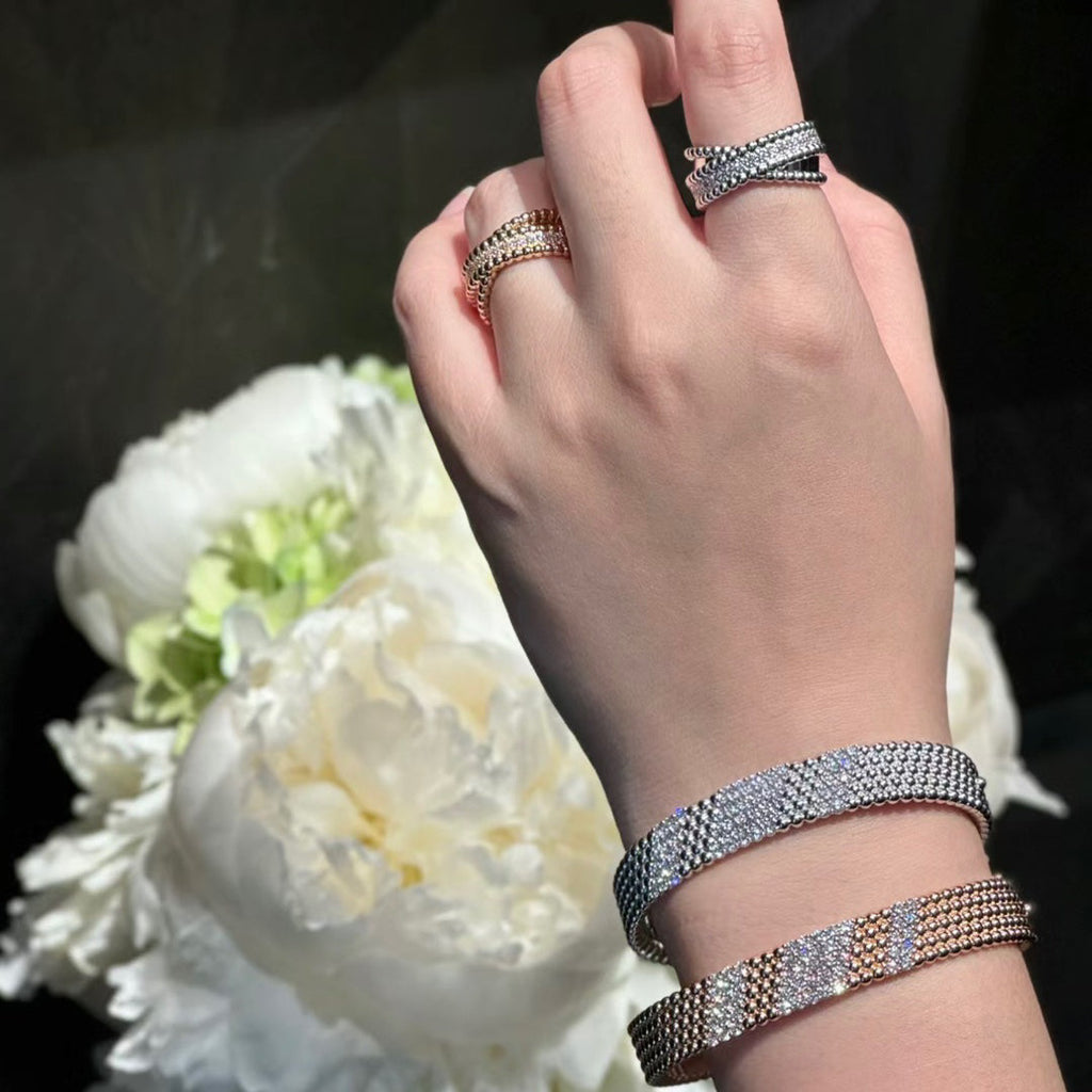 [Dream JURI]  FIVE-ROW DIAMOND BRACELET