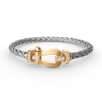 ¡®Dream¡¯FORCE GROSSES HUFEISEN HALBDELUXE ARMBAND GOLD
