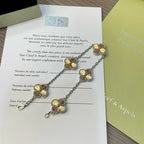 [Dream]New  CLOVER 5 MOTIF LASER BRACELET COLLECTION