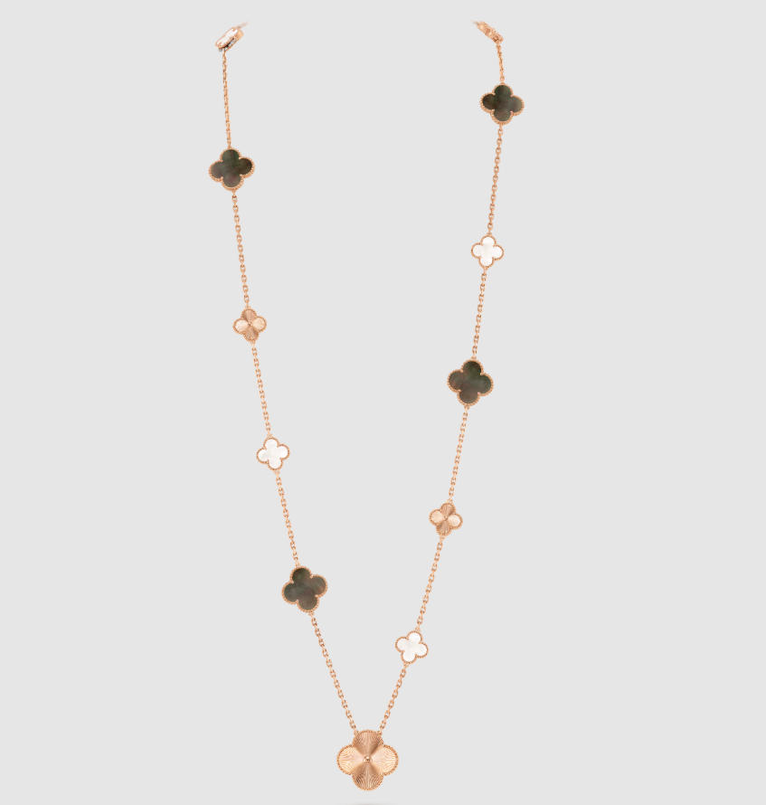 [¡®Dream¡¯] 25 NEW CLOVER 15 MOTIFS GRAY MOTHER-OF-PEARL