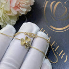 „Dream“ FRIVOLE GOLD FLOWER ROSA MALACHIT ARMBAND