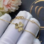 ¡®Dream¡¯FRIVOLE GOLD FLOWER BRACELET