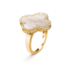 ¡®Dream¡¯CLOVER WHITE MOP RING