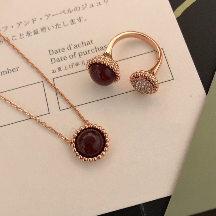 ¡®Dream¡¯PERLEE COULEURS DIAMOND ROSE GOLD ZWISCHEN DEN FINGERN RING