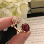 ¡®Dream¡¯PERLEE COULEURS DIAMOND ROSE GOLD ZWISCHEN DEN FINGERN RING